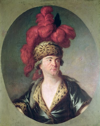 The Actor Lekain in the Role of Genghis Khan, in the Opera 